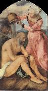 Albrecht Durer Job Castigated by his wife china oil painting artist